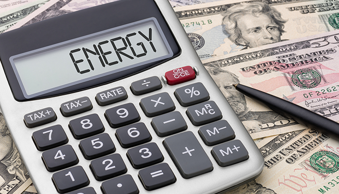 Money saved on energy costs is shown here.